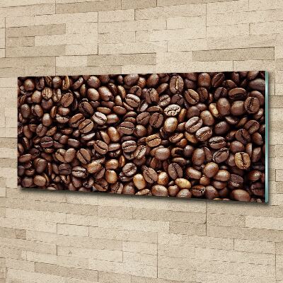 Cuadro acrílico horizontal Granos de café