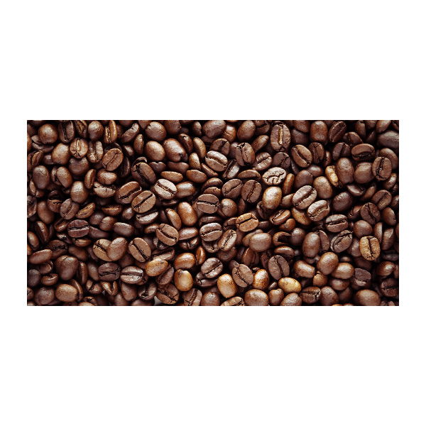 Cuadro acrílico horizontal Granos de café