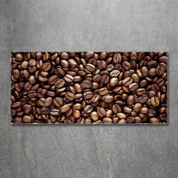 Cuadro acrílico horizontal Granos de café