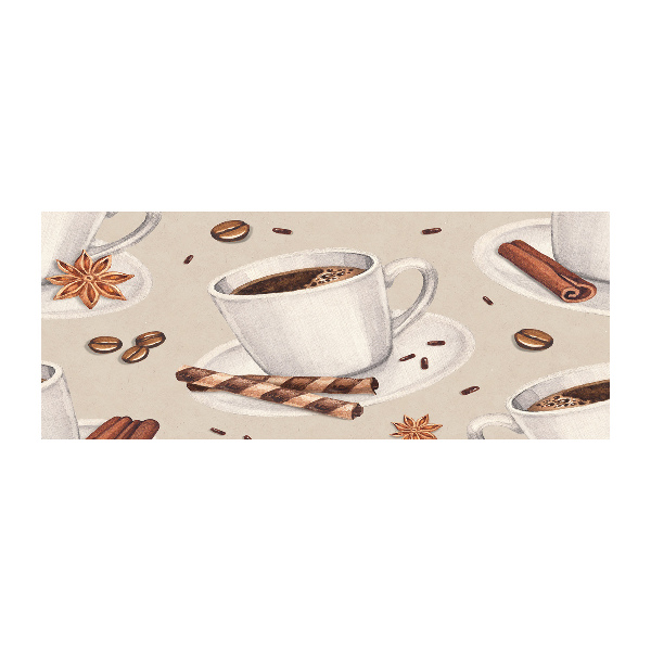 Pintura en acrílico horizontal Una taza de café