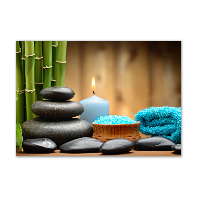 Cuadro acrílico horizontal Bambú