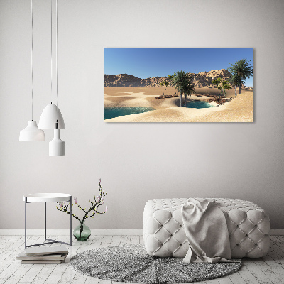 Cuadro metacrilato horizontal Oasis