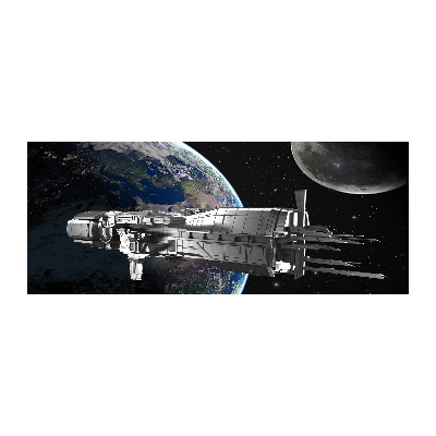 Foto en metacrilato horizontal Astronave