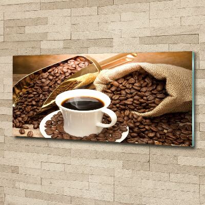 Cuadro metacrilato horizontal Una taza de café