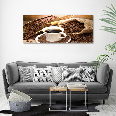Cuadro metacrilato horizontal Una taza de café