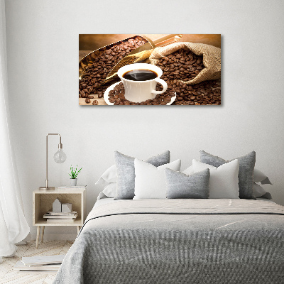 Cuadro metacrilato horizontal Una taza de café