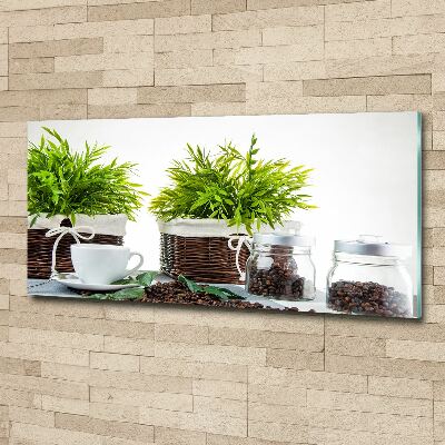 Foto en metacrilato horizontal Tema de cafetería