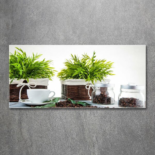 Foto en metacrilato horizontal Tema de cafetería