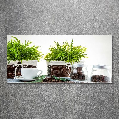 Foto en metacrilato horizontal Tema de cafetería
