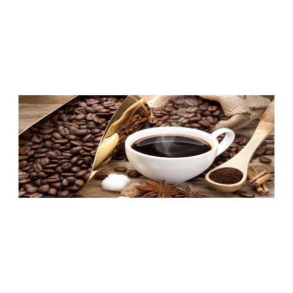 Foto en metacrilato horizontal Una taza de café