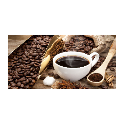 Foto en metacrilato horizontal Una taza de café