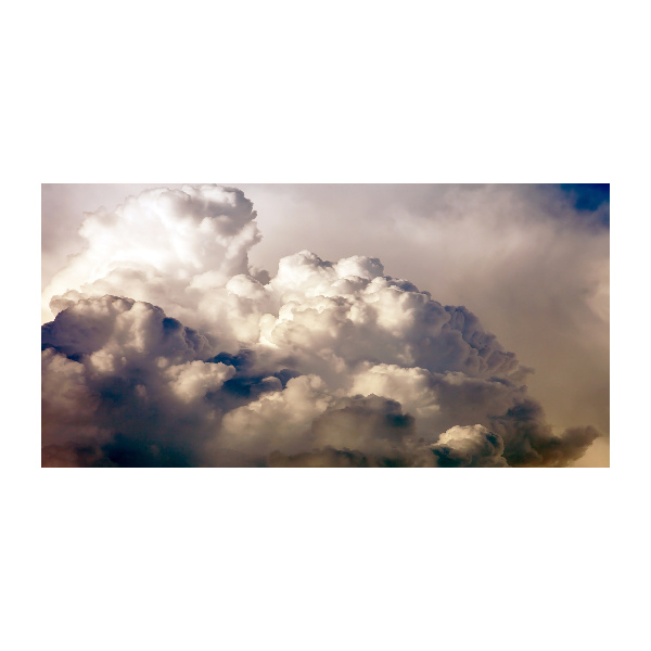 Cuadro acrílico horizontal Nubes en el cielo
