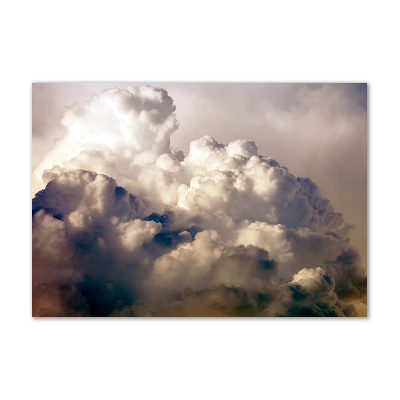 Cuadro acrílico horizontal Nubes en el cielo