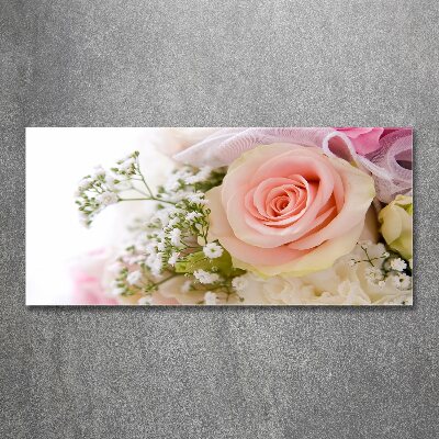 Obraz zdjęcie szkło akryl Bukiet kwiatów