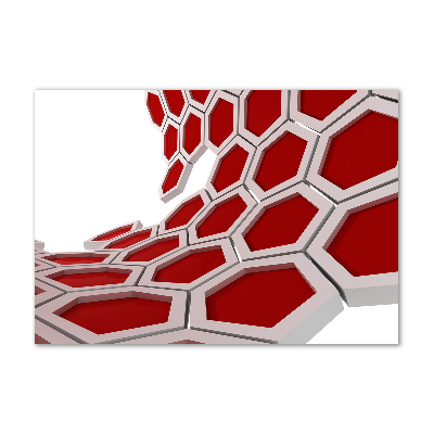 Cuadro acrílico horizontal Abstracción 3D