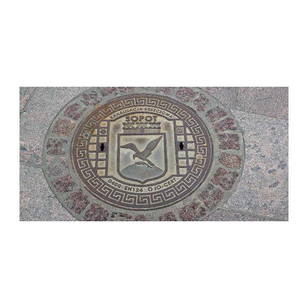 Pintura en acrílico horizontal Pozo de Sopot