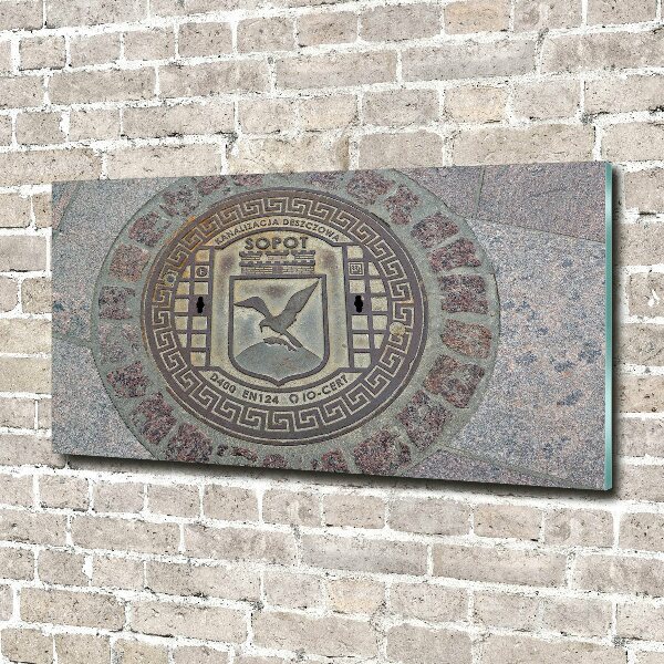 Pintura en acrílico horizontal Pozo de Sopot