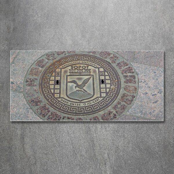 Pintura en acrílico horizontal Pozo de Sopot