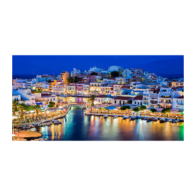 Cuadro metacrilato horizontal Creta Grecia