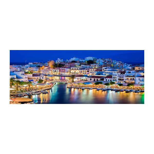 Cuadro metacrilato horizontal Creta Grecia