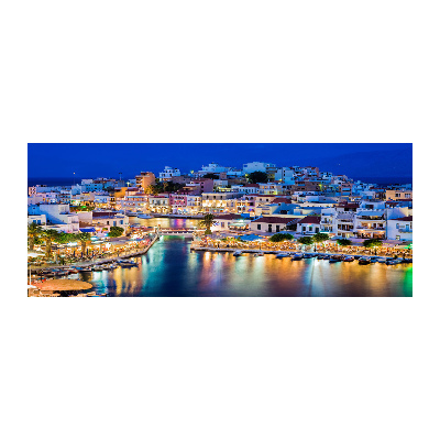 Cuadro metacrilato horizontal Creta Grecia
