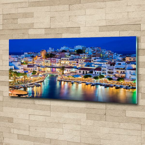 Cuadro metacrilato horizontal Creta Grecia