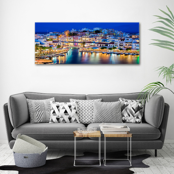 Cuadro metacrilato horizontal Creta Grecia