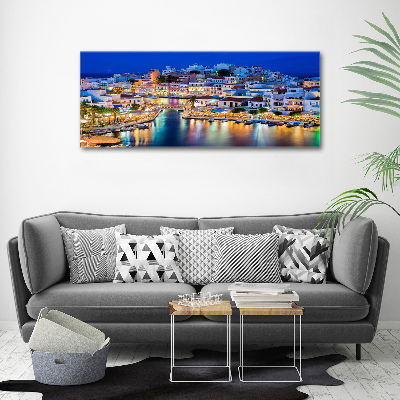 Cuadro metacrilato horizontal Creta Grecia