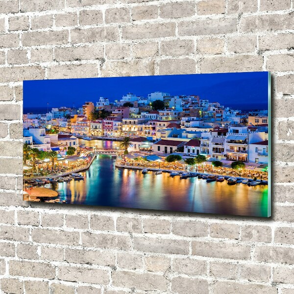 Cuadro metacrilato horizontal Creta Grecia