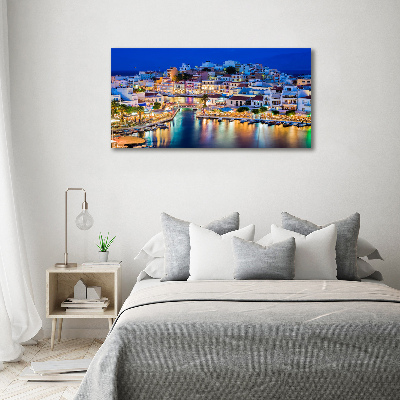 Cuadro metacrilato horizontal Creta Grecia