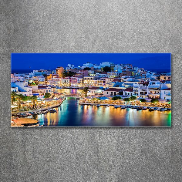Cuadro metacrilato horizontal Creta Grecia