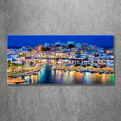 Cuadro metacrilato horizontal Creta Grecia