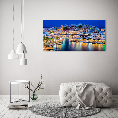 Cuadro metacrilato horizontal Creta Grecia
