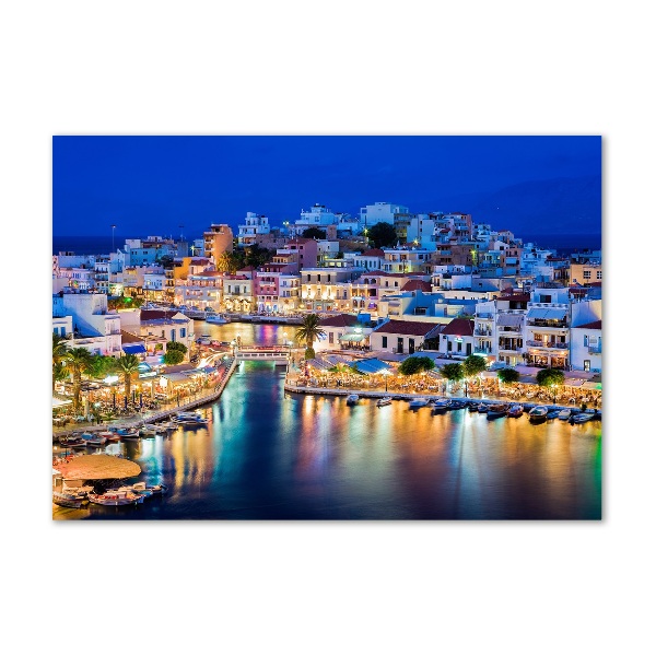 Cuadro metacrilato horizontal Creta Grecia