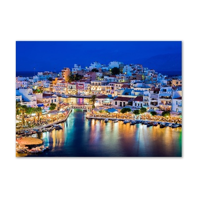 Cuadro metacrilato horizontal Creta Grecia