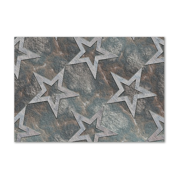 Cuadro metacrilato horizontal Estrellas de piedra