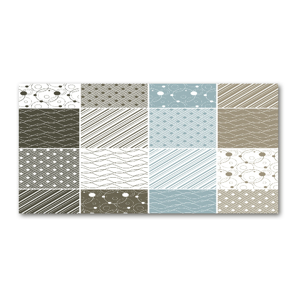 Cuadro metacrilato horizontal Patrones geométricos