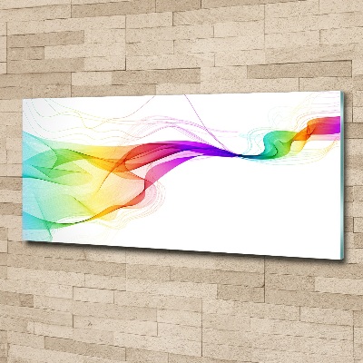 Cuadro acrílico horizontal Abstracción colorida