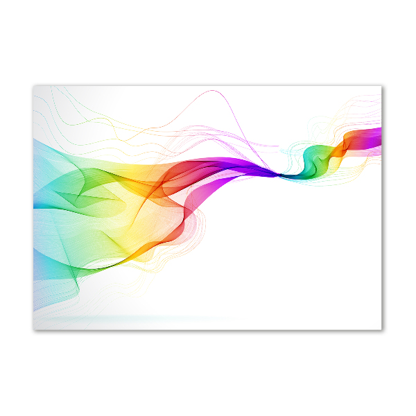 Cuadro acrílico horizontal Abstracción colorida