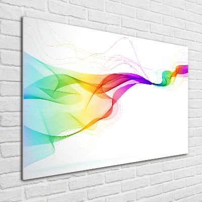 Cuadro acrílico horizontal Abstracción colorida