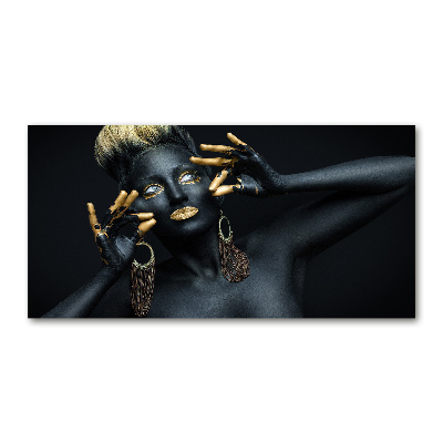 Foto en metacrilato horizontal Mujer de negro