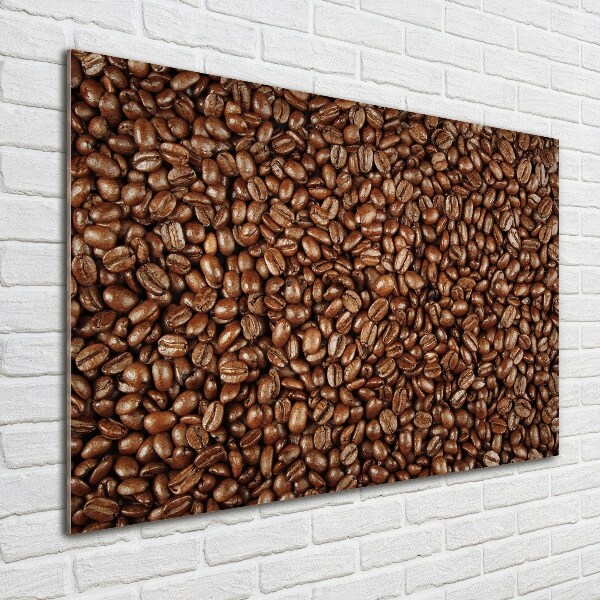 Cuadro metacrilato horizontal Granos de café
