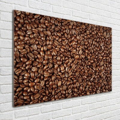Cuadro metacrilato horizontal Granos de café