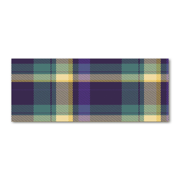 Pintura en acrílico horizontal Textura a cuadros