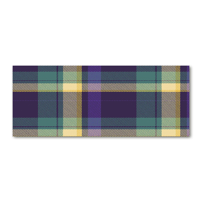 Pintura en acrílico horizontal Textura a cuadros