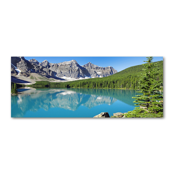 Cuadro metacrilato horizontal Lago en las montañas