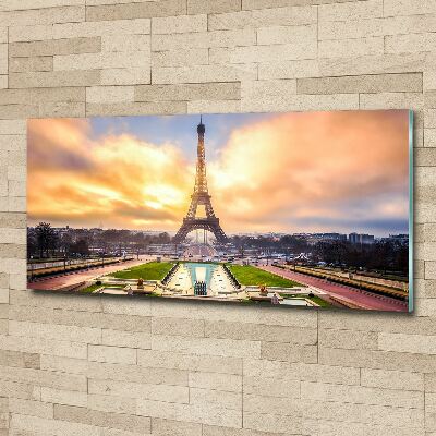 Cuadro metacrilato horizontal Torre Eiffel de París