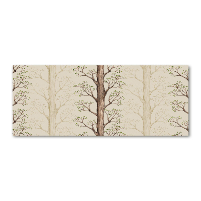 Fotoobraz na ścianę szkło akrylowe Drzewa