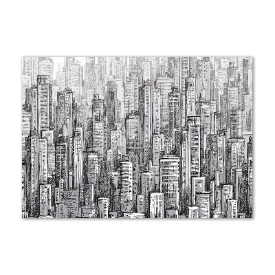 Foto en metacrilato horizontal Rascacielos