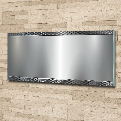 Foto en metacrilato horizontal Fondo de metal